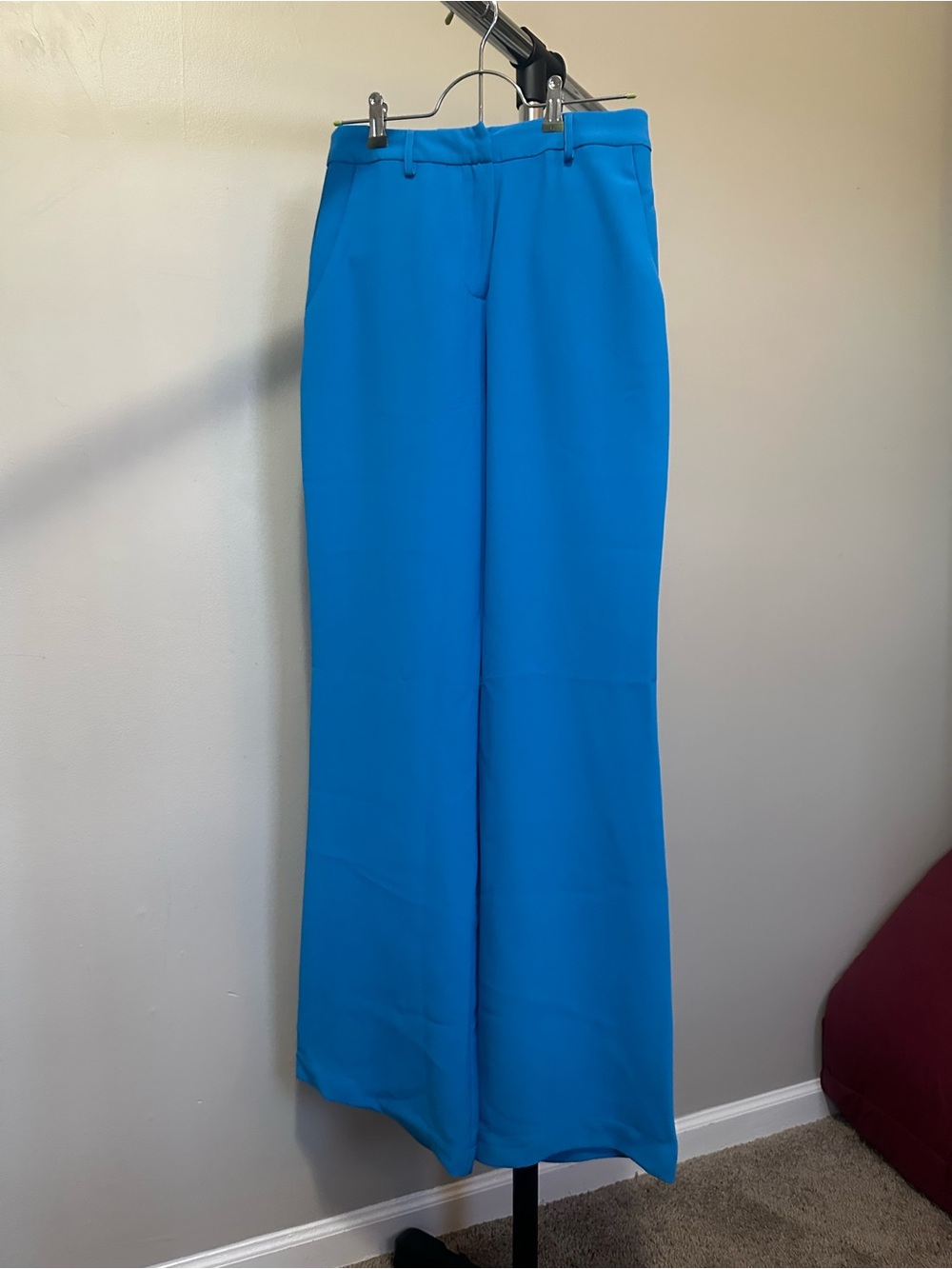 Showpo Bright Blue Wide Leg Trousers